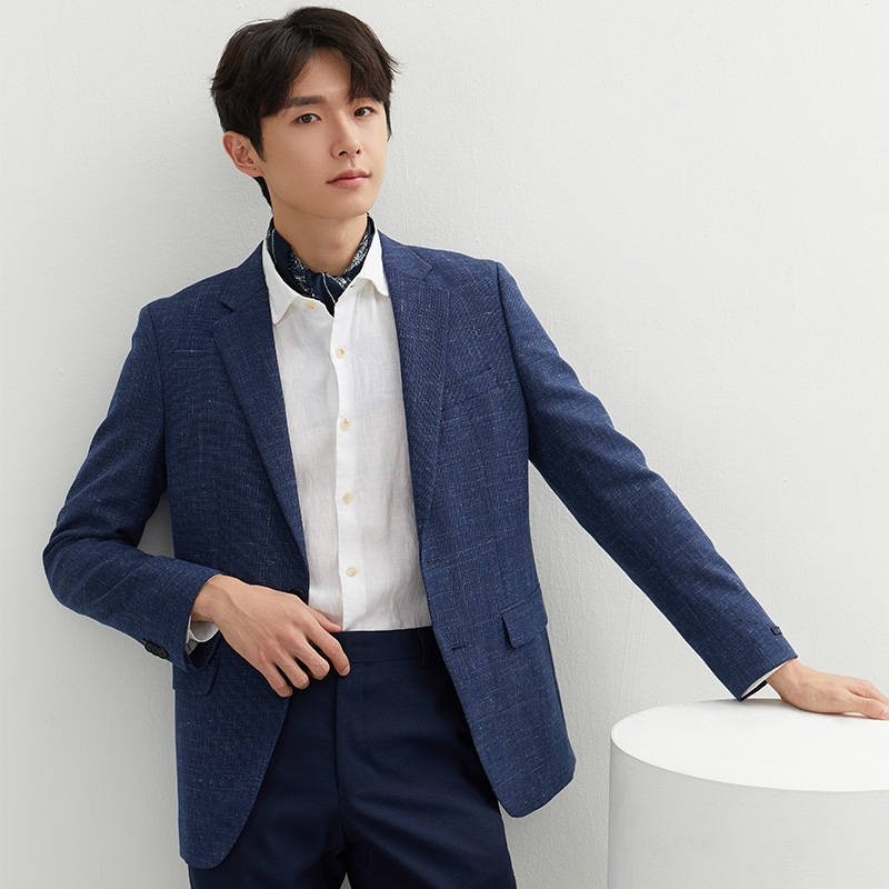 ziozia夏季新款韩版休闲时尚潮流商务务正西服cay2sb1507西服