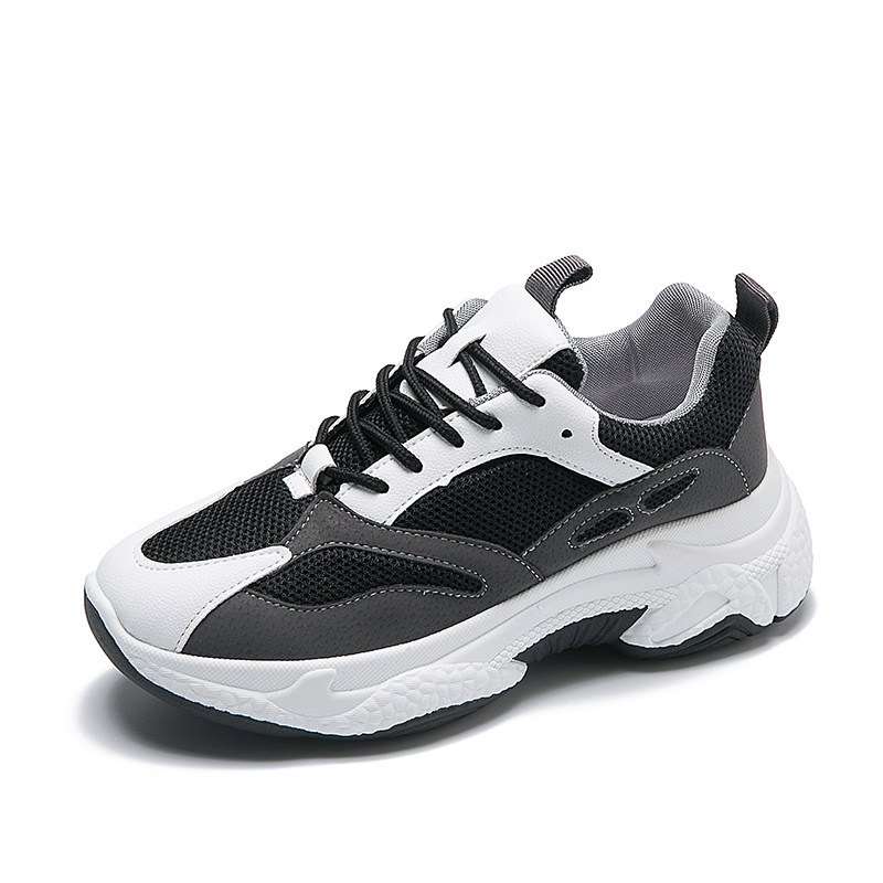 网红老爹鞋女2019夏季新款透气网布休闲运动鞋平跟单鞋女学生女鞋