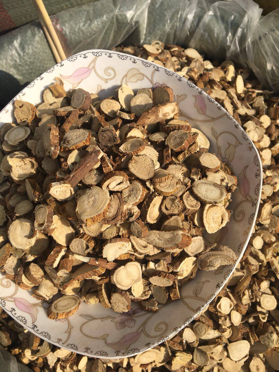 统货 苦参 500g野生苦参片苦参 无硫正品中药材苦参 洗澡泡脚粉