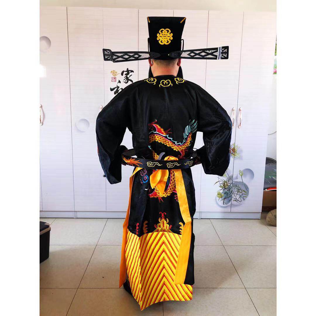 服装戏剧包公演出演出服戏曲蟒袍包包青天舞台表演民族服装