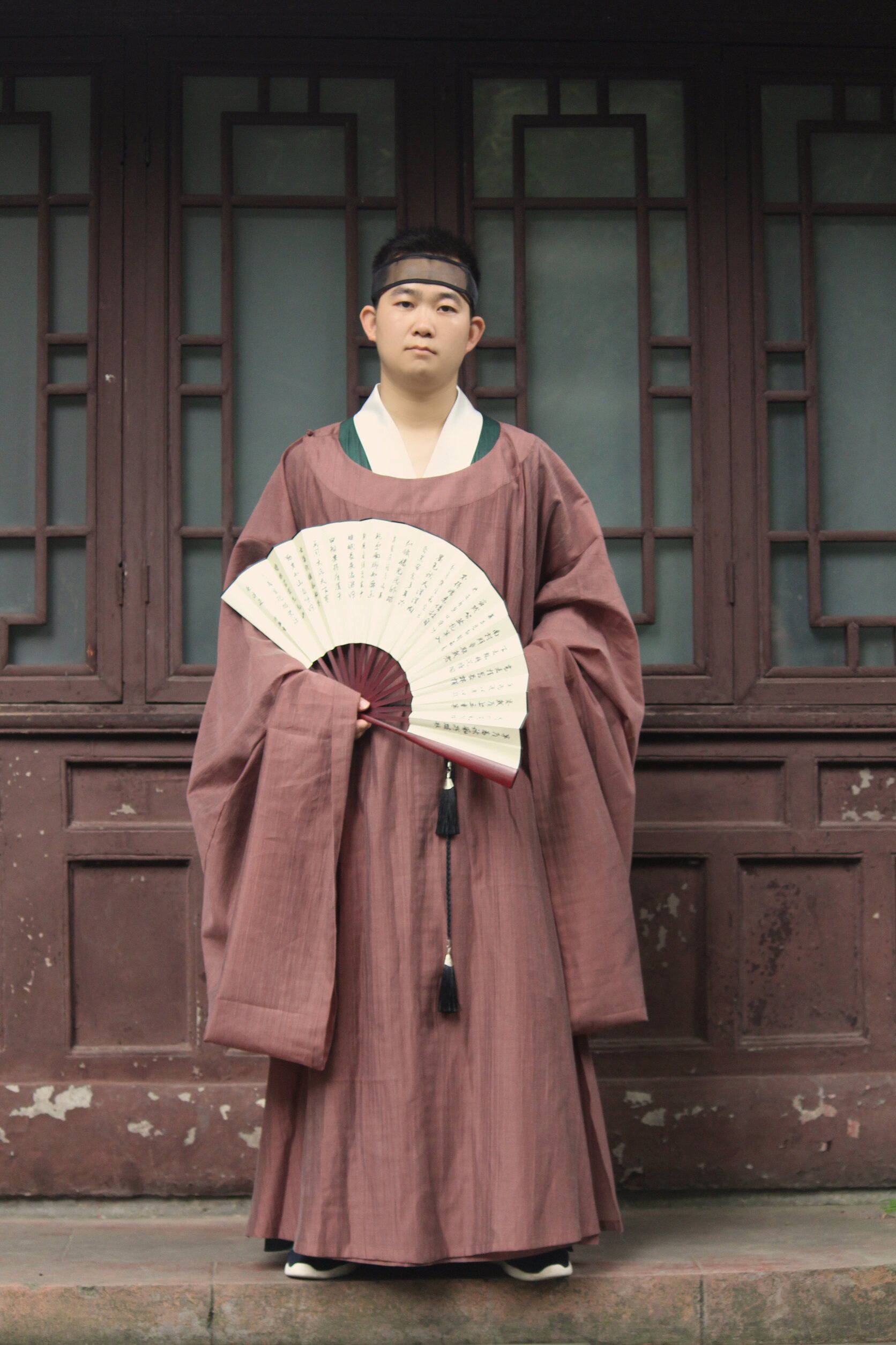 现货 宋圆领宋制 仿周瑀墓圆领素纱单衫 原创兮言坊汉服