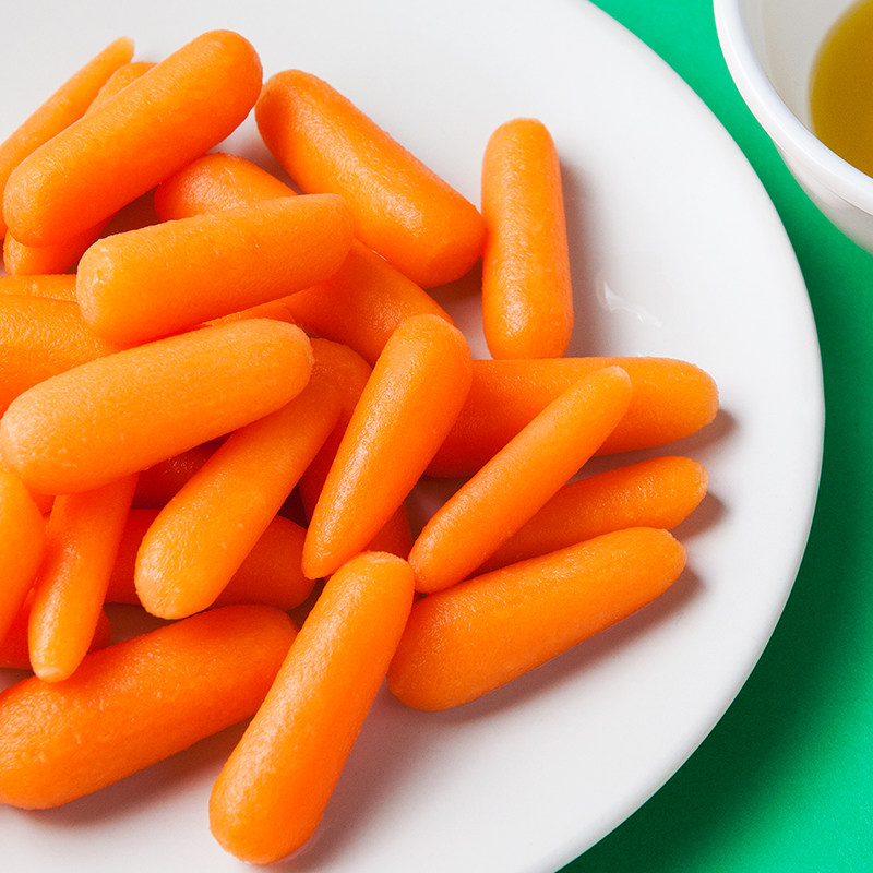 枝纯水果胡萝卜新鲜零食136g*6生吃小手指红萝卜水果萝卜轻食减脂_双