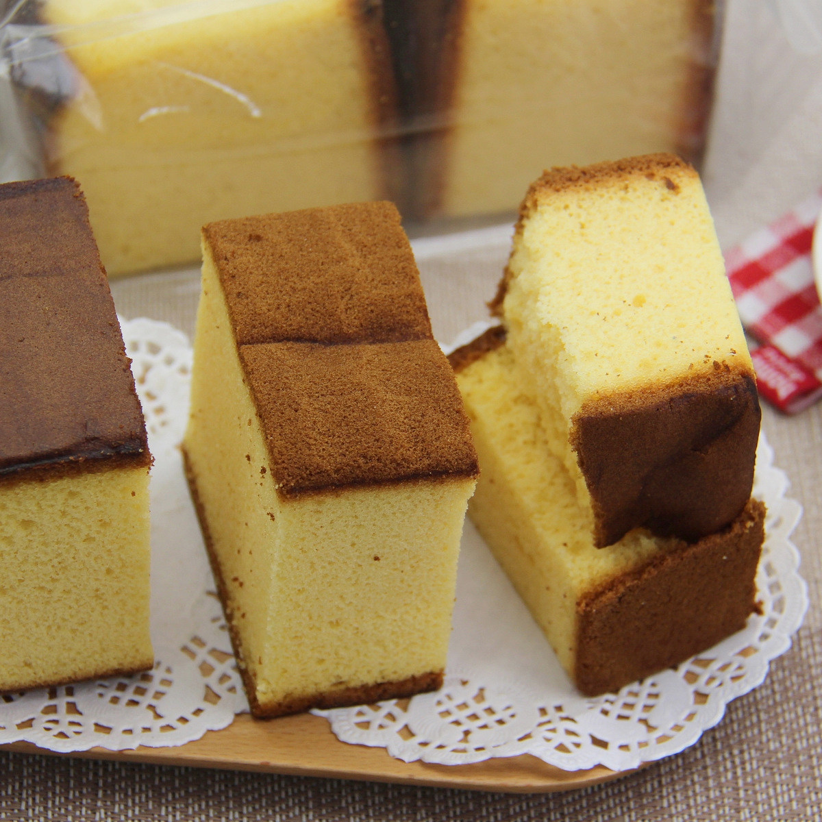 日本进口长崎蜂蜜乳香蛋糕松软细腻6个装早餐下午茶糕点心零食