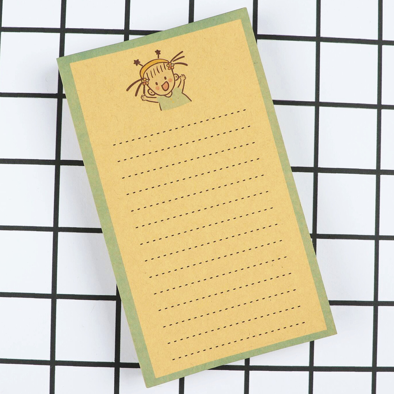 50张小信素材手账简约文艺计划信纸书写韩可爱便签本