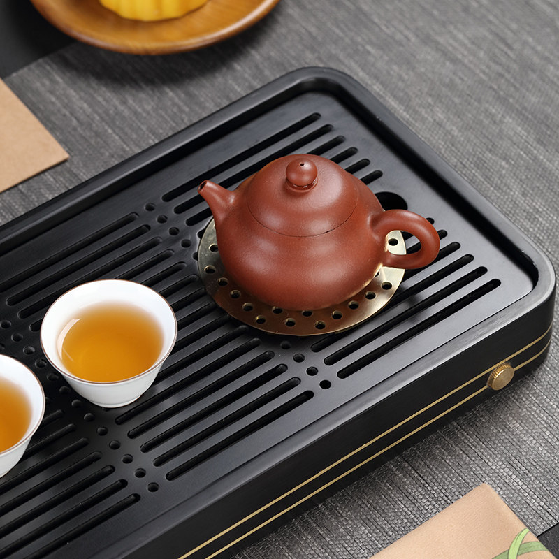 台湾电木茶盘功夫功夫茶茶具储水式小茶台家用茶盘