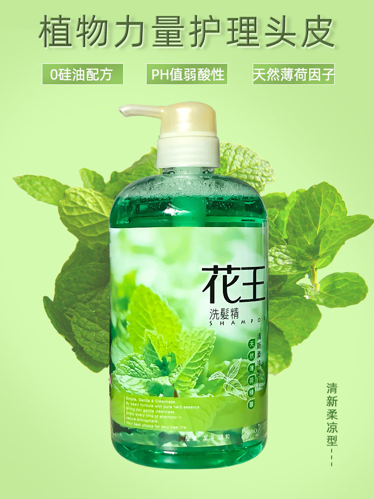 包邮台湾花王洗发精水乳飞逸薄荷精华清凉清爽洗发水
