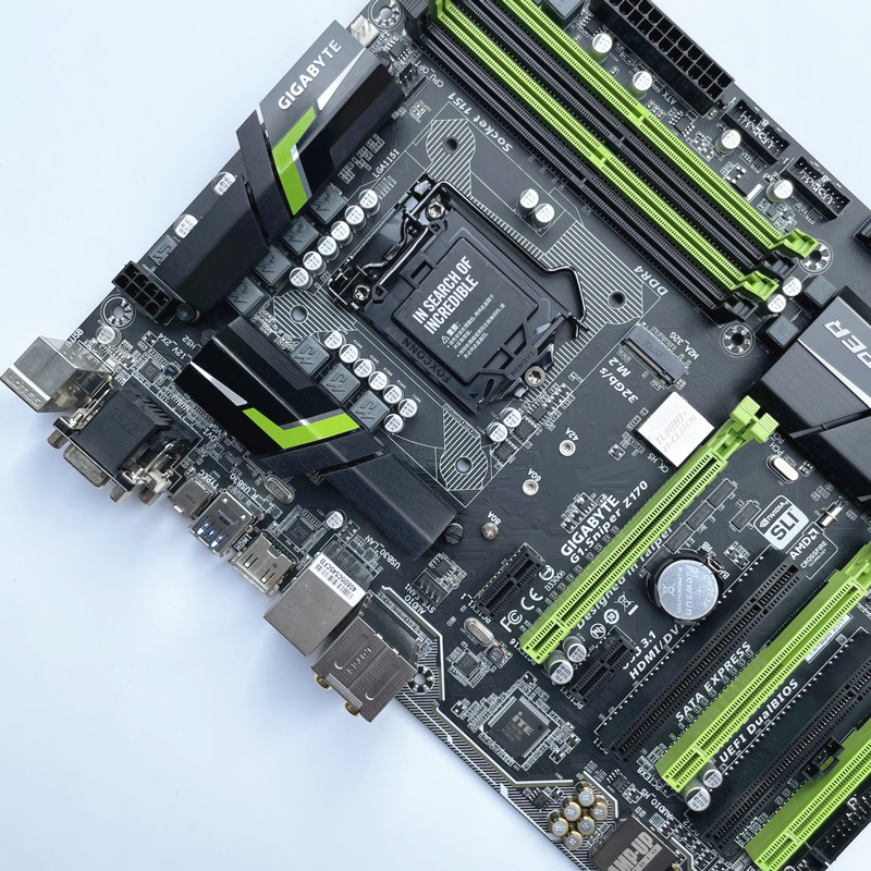 库存gigabyte技嘉g1.sniperz170ddr4支持7700k一年包换主板