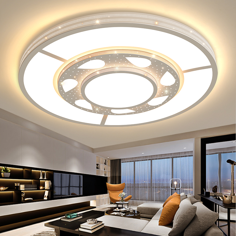 客厅大灯简约现代大气2021年新款酒店大厅主灯客厅吸顶灯