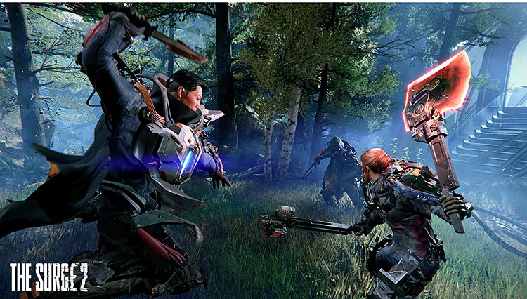 现货全新中文正版ps4游戏机甲狂潮2巨浪2迸发2thesurge2ps4版