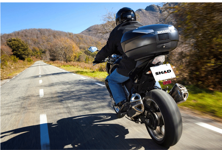 适用龙尾摩托车后备川崎shad48gw250黄龙尾尾箱储物箱摩托车尾箱