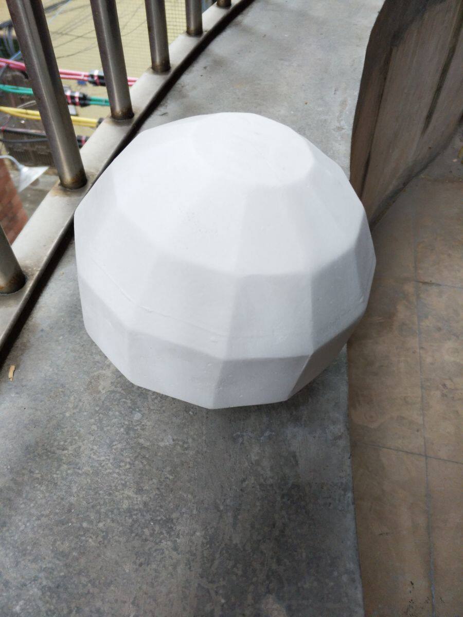石膏单个球体几何体圆球像艺用品美术教具教材摆件