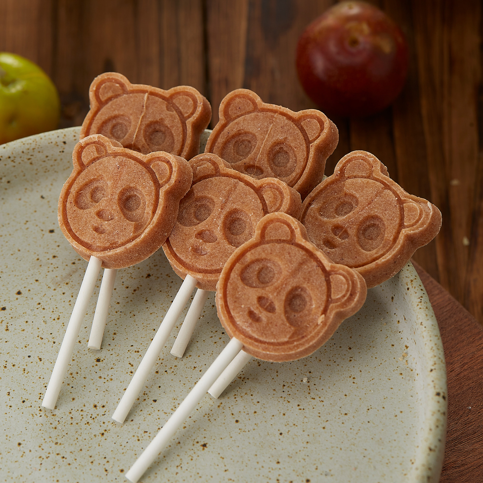 小熊山楂棒棒糖可可可可爱爱爱独立包装卡通造型山楂类制品