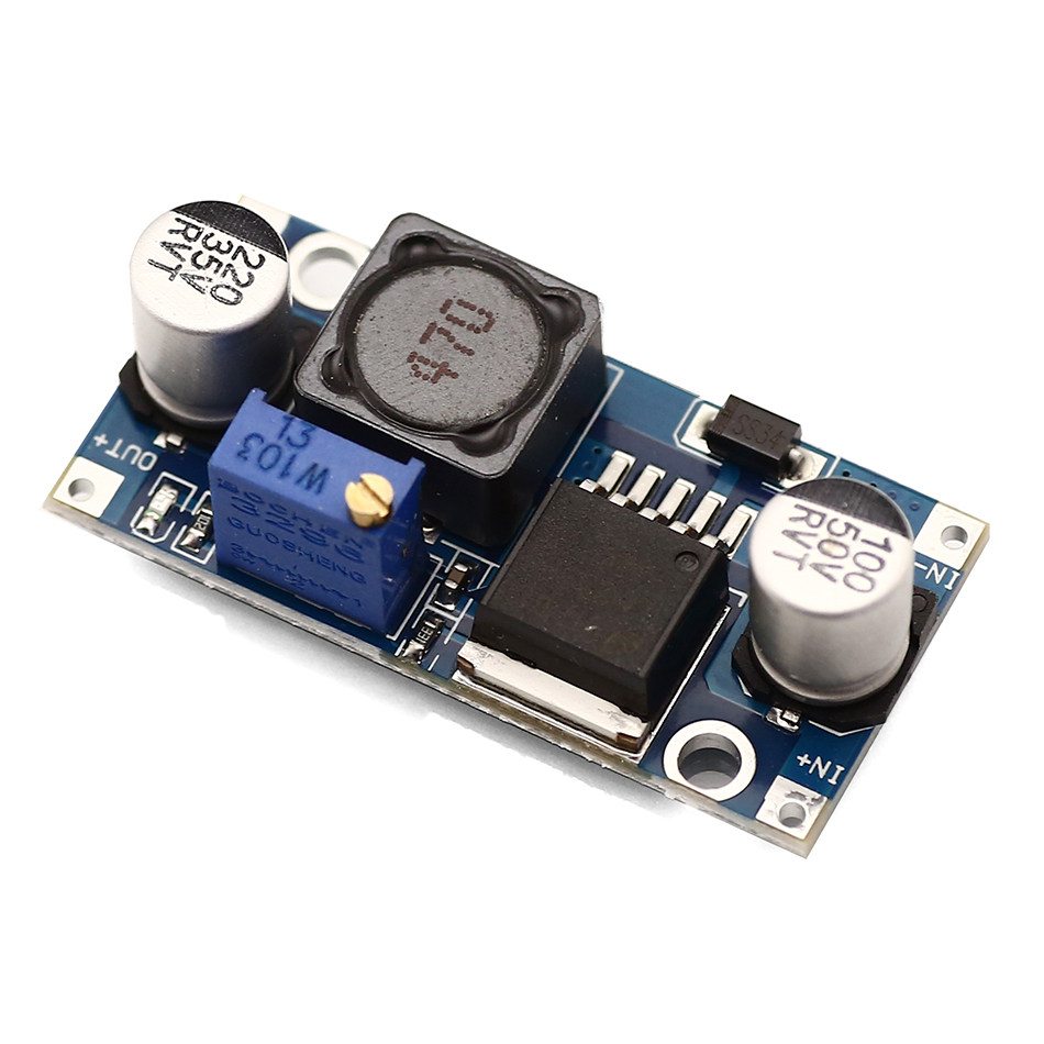 降压电源模块dclm2596adj调式输入电源