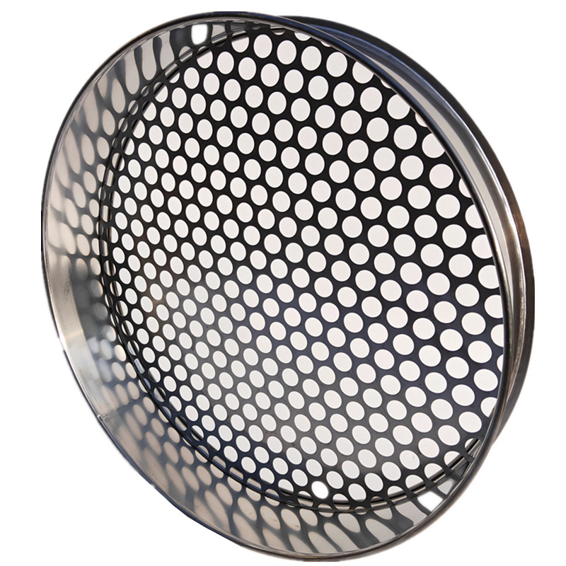 筛子不锈钢圆孔筛子咖啡豆筛木耳筛香菇筛莲子筛水弹筛子蓝莓筛子