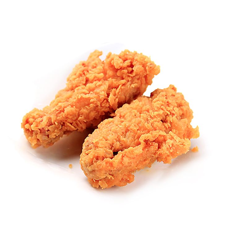 翅根孚德香辣裹粉油炸小吃半成品冷冻小鸡鸡腿生鸡肉