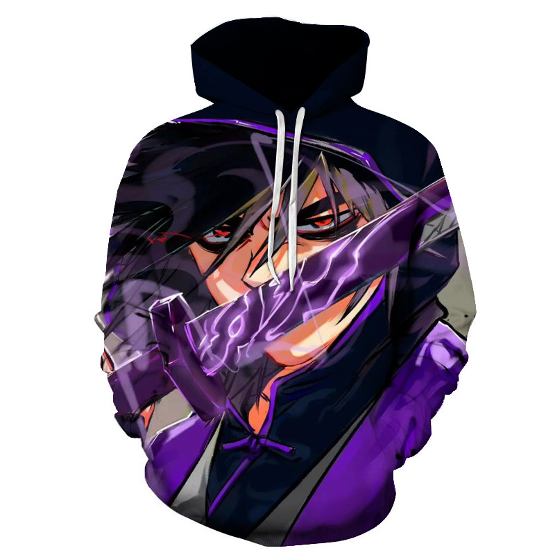 刺客伍六七卫衣春男童青少年五六七外套连帽动漫567衣服中小学生