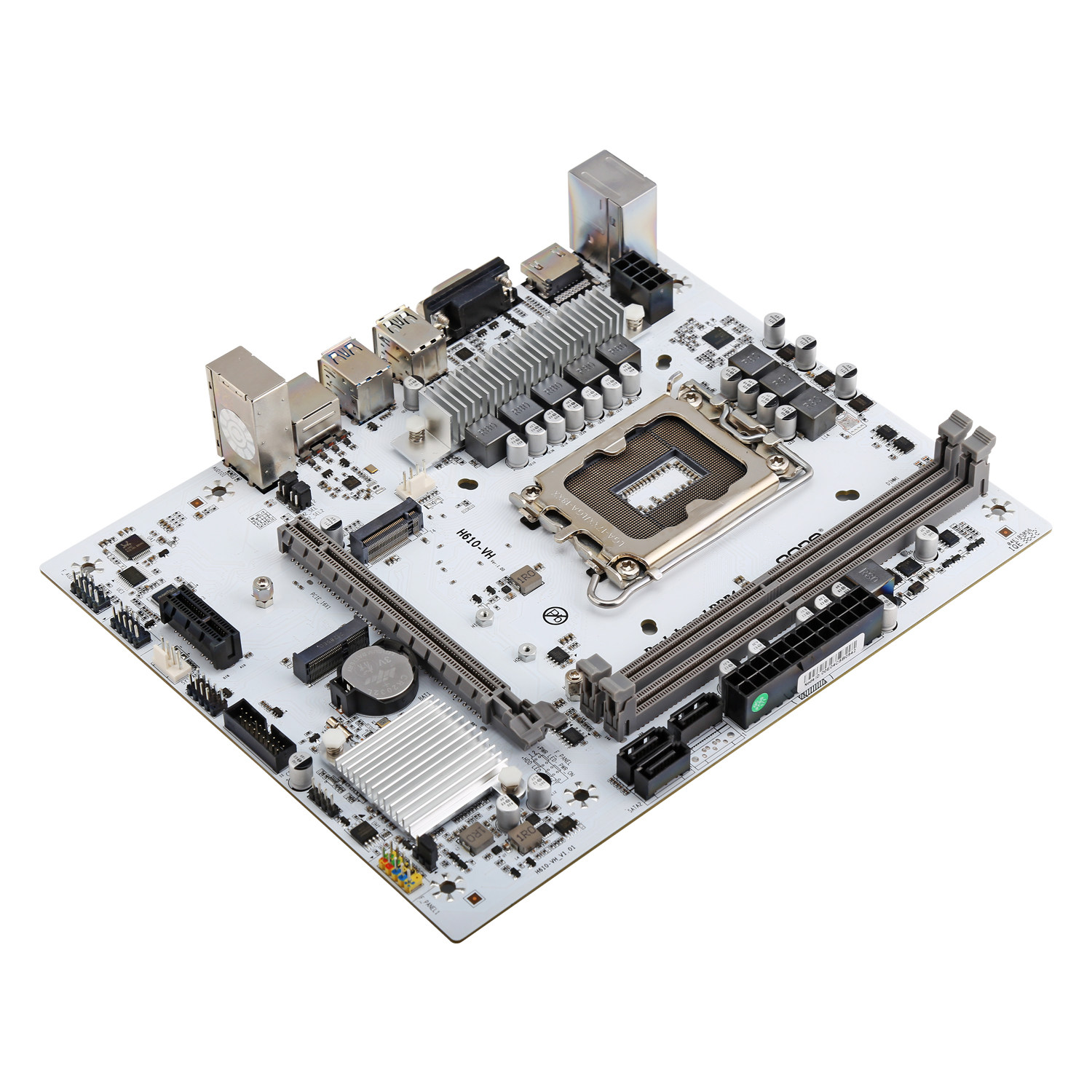 昂达h610mi512400套装电脑主板支持12代cpu主板