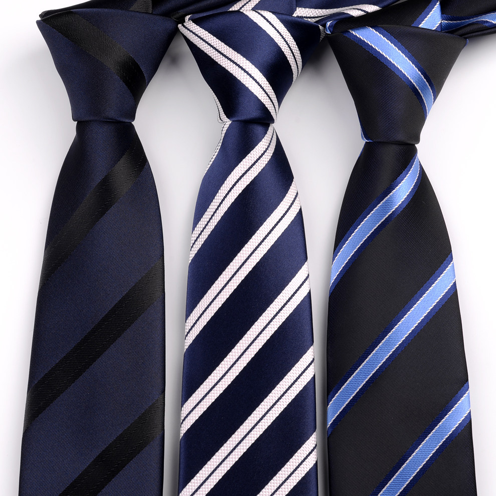 领带新品手系韩版斜纹男士商务休闲6cm新郎领带