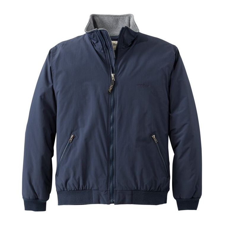 美国代购L.L.Bean男士防风加绒拉链夹克休闲外套TA205107保暖舒适