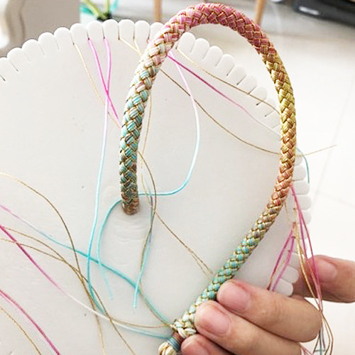 编织方型盘编器大圆绳速成器龙鳞手链玉米结手其他diy饰品配件