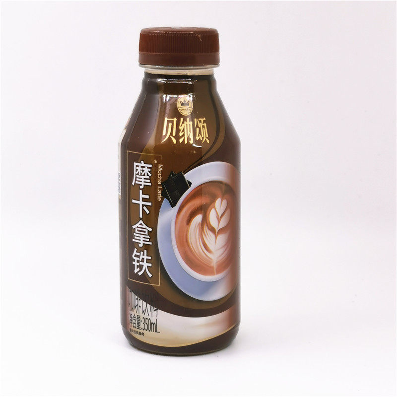 咖啡拿铁临期食品贝纳摩卡含乳饮料350ml含乳饮料果味