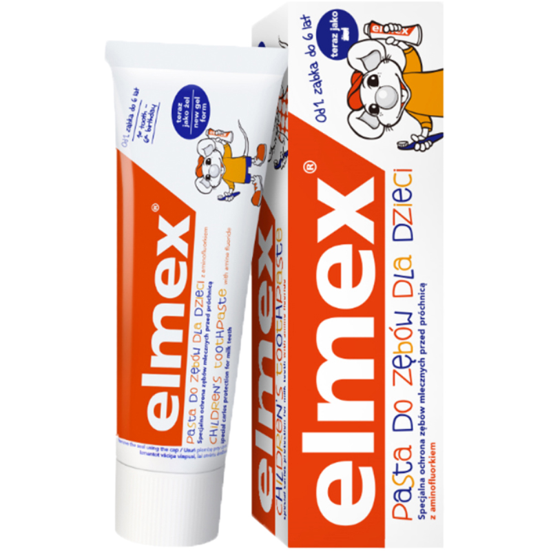elmex艾美适0-6岁儿童牙膏50ml