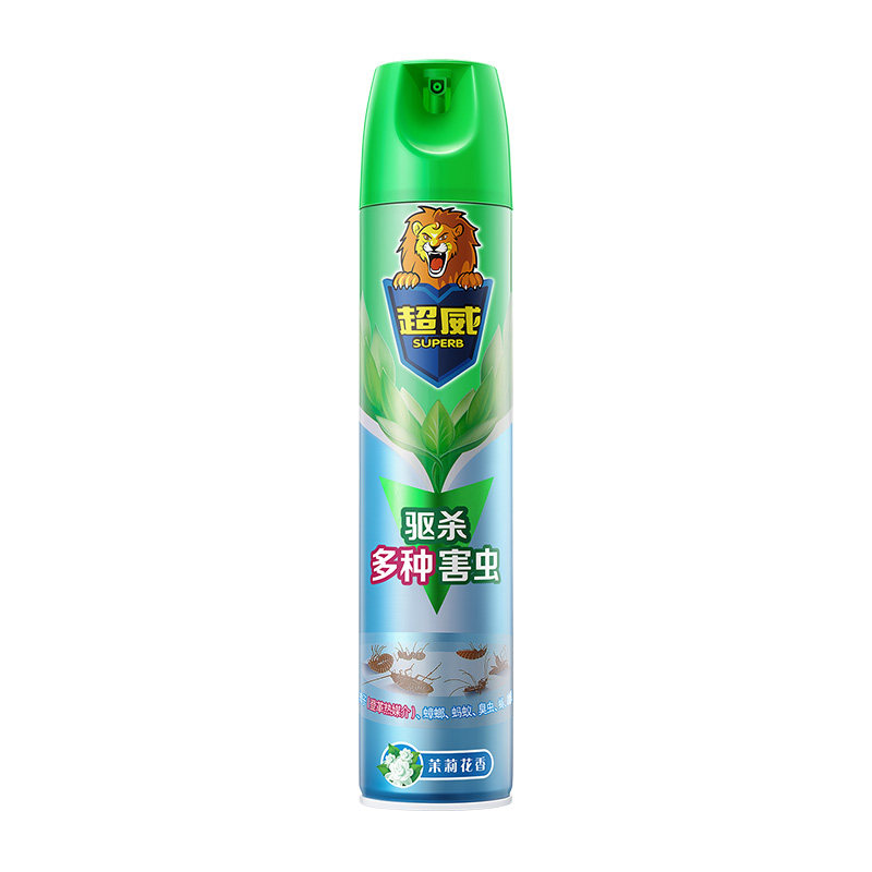 超威杀虫气雾剂茉莉500ml1瓶家用除虫剂驱虫苍蝇杀虫剂(卫生农药)