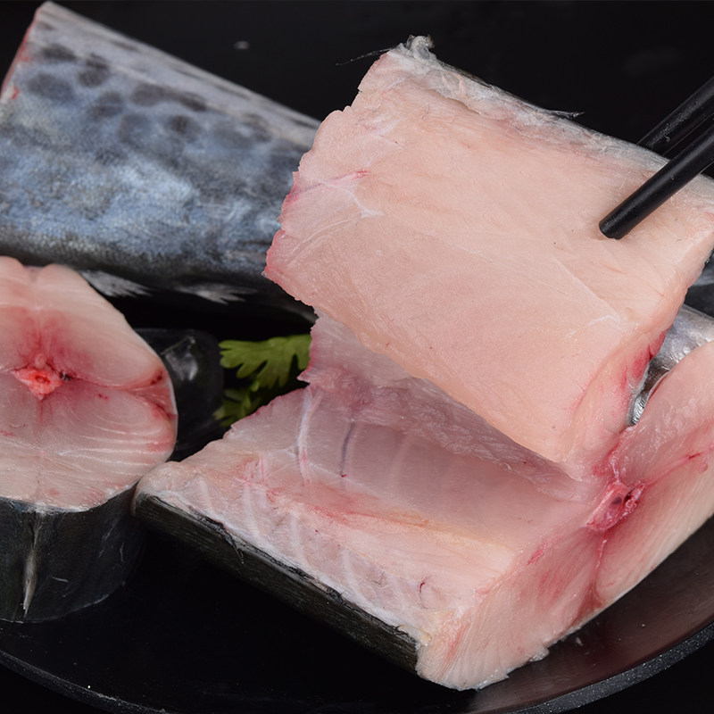 八丁马鲛鱼大连鲅鱼段400g新鲜马鲅鱼海鲜水产马鲛鱼