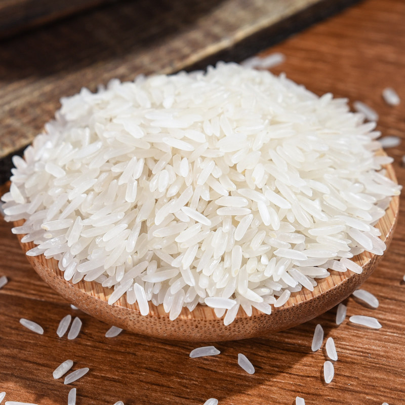 粮油粘米5kg长粒大米新米口感软糯高端南方大米