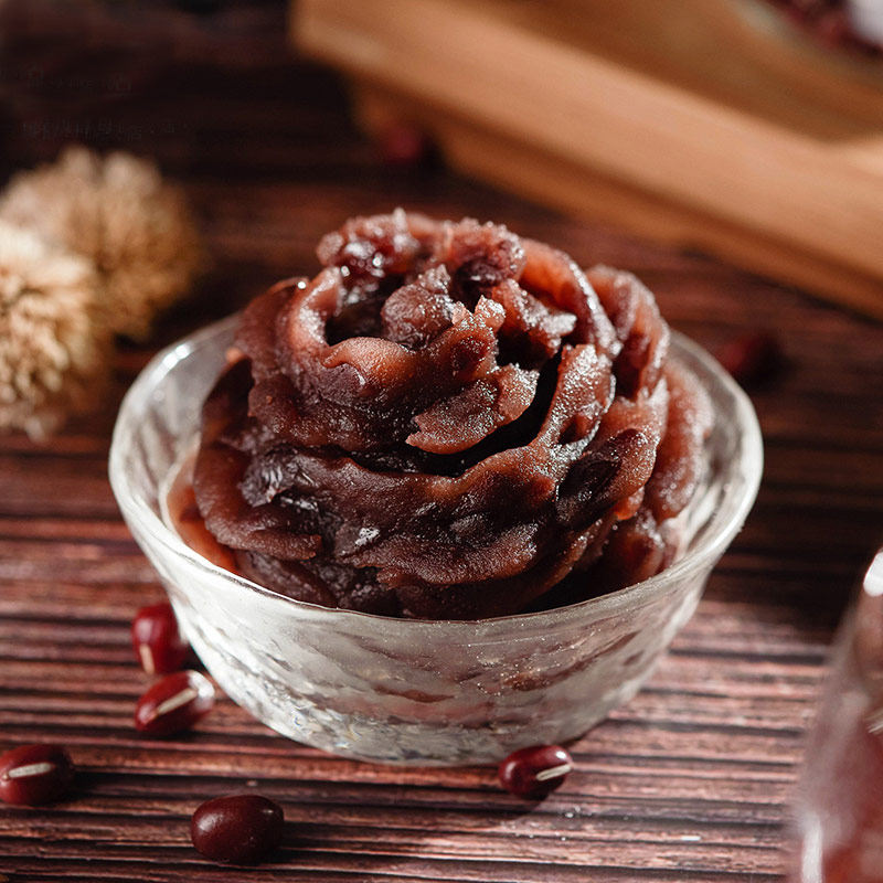 安琪酵母 百钻红豆馅红豆沙500g*3包烘焙原料冰皮月饼馅料