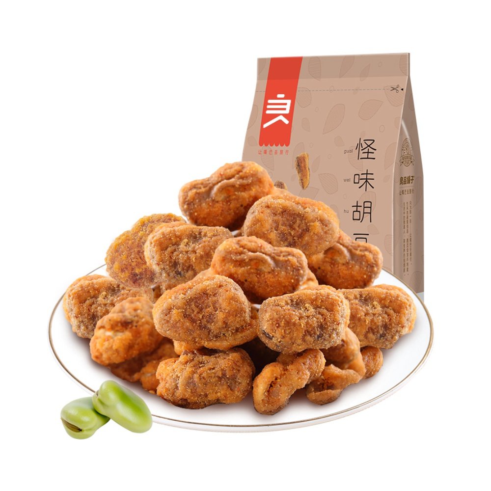 良品铺子怪味胡豆120g炒货干果干货兰花麻辣豆类制品