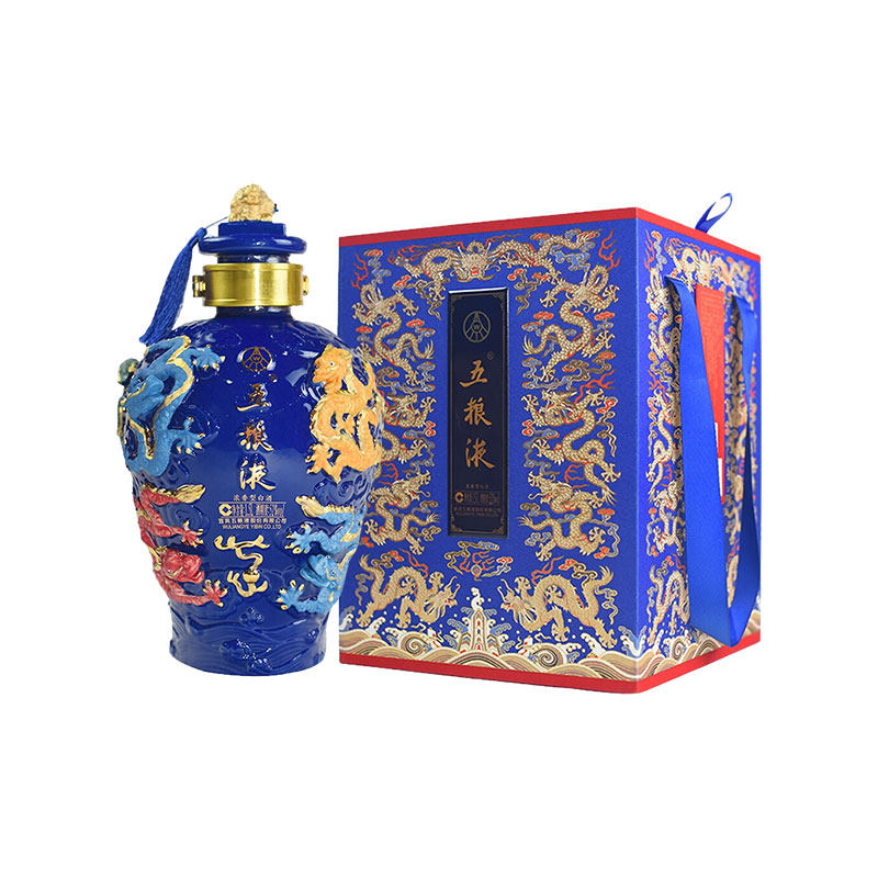 五粮液52度 九龙坛蓝1500ml*1坛浓香型白酒收藏送礼