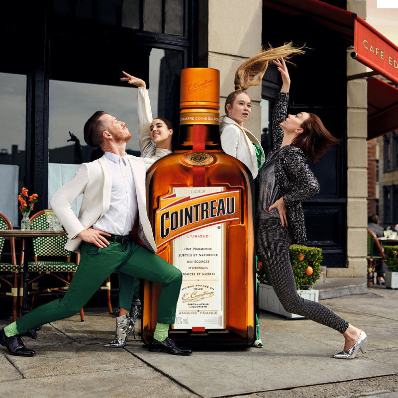 cointreau君度甜橙力娇利口酒700ml鸡尾酒基酒特调1瓶力娇酒