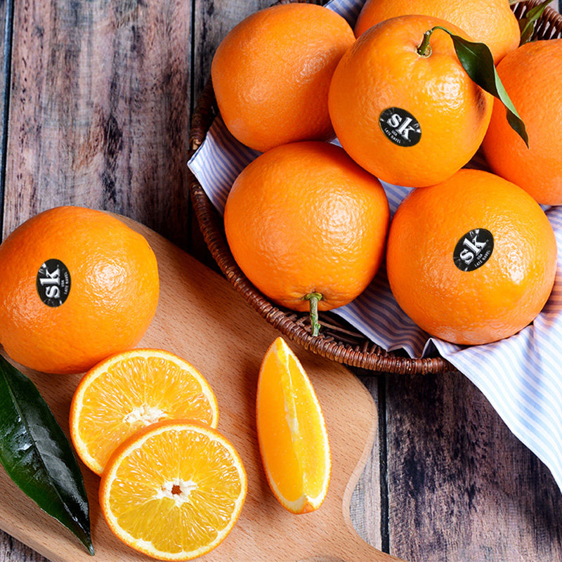 顺丰包邮美国新奇士进口脐橙5斤装