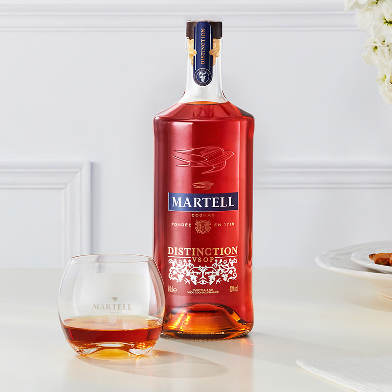 进口martell马爹利鼎盛干邑vsop700ml法国原装进口