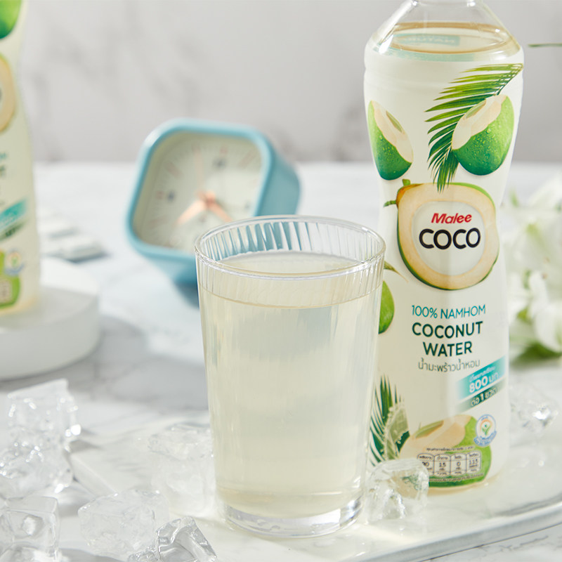泰国进口malee玛丽香水椰子水350ml24瓶整箱nfc青椰果汁运动补水