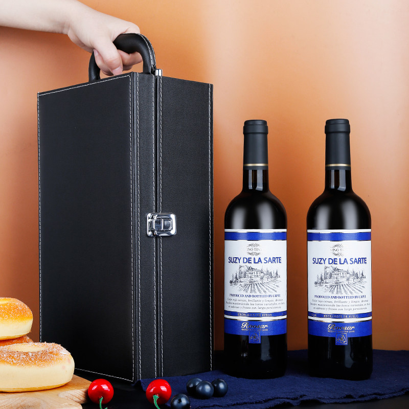 【原瓶进口】罗莎进口红酒送礼礼物干红葡萄酒750ml×2瓶礼盒套装