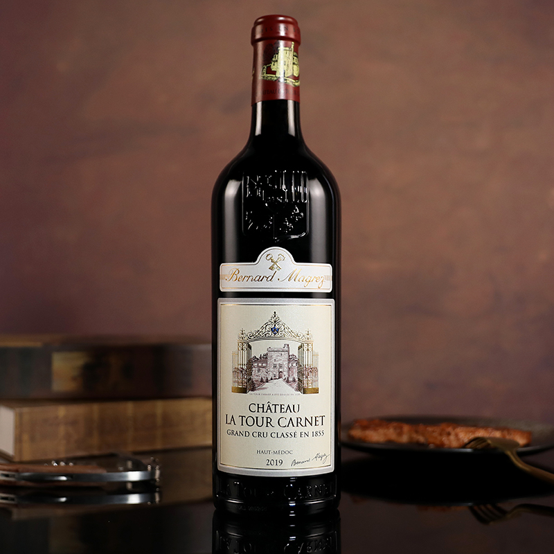 拉图红酒嘉利城堡法国波尔多进口赤霞珠干葡萄酒干红静态葡萄酒