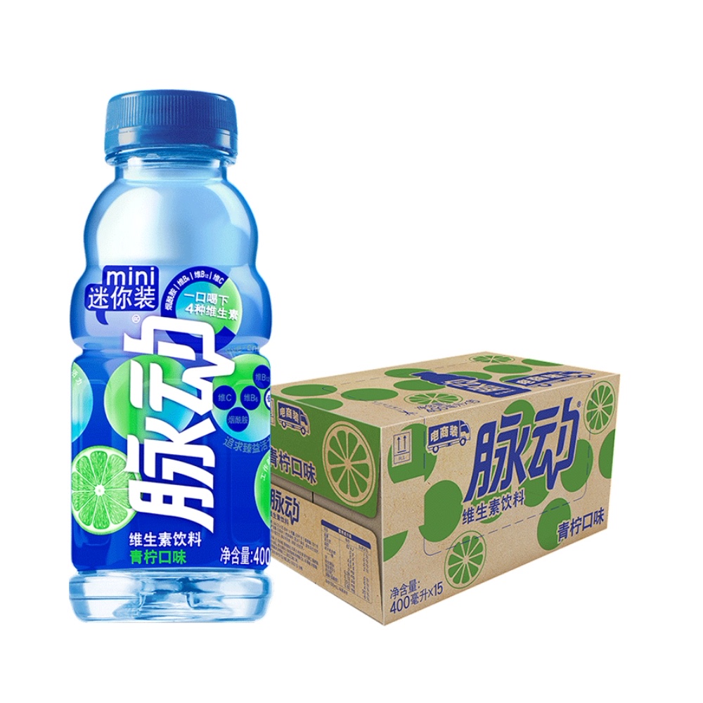88vipmizone脉动青柠口味功能饮料400ml15瓶