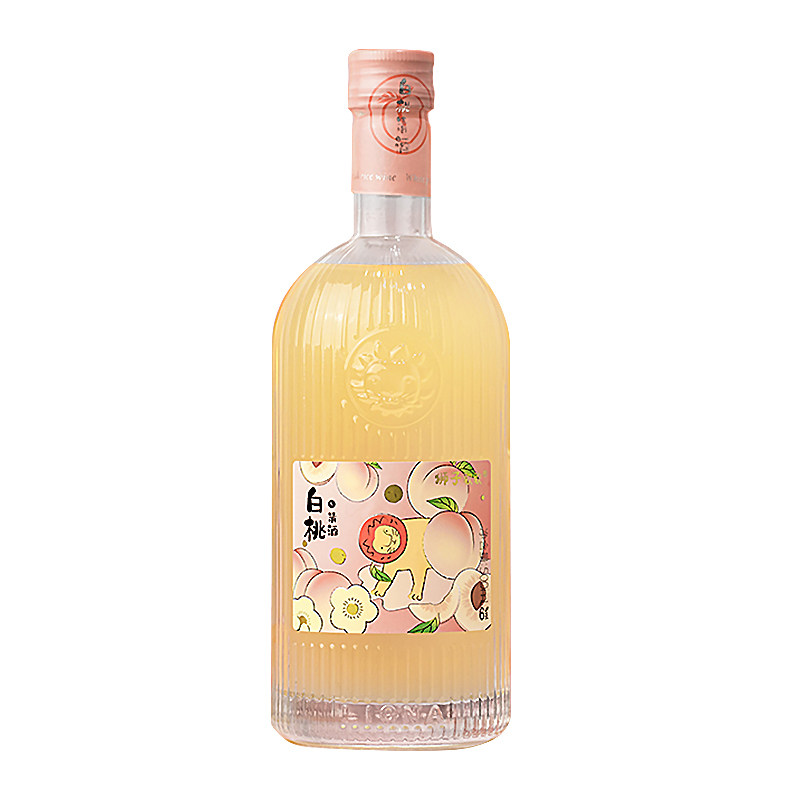 狮子歌歌白桃清酒500ml1瓶