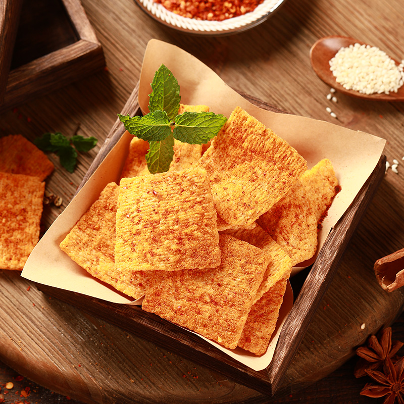 二阳休闲食品大米锅巴128g1包襄阳特产凑单零食膨化食品