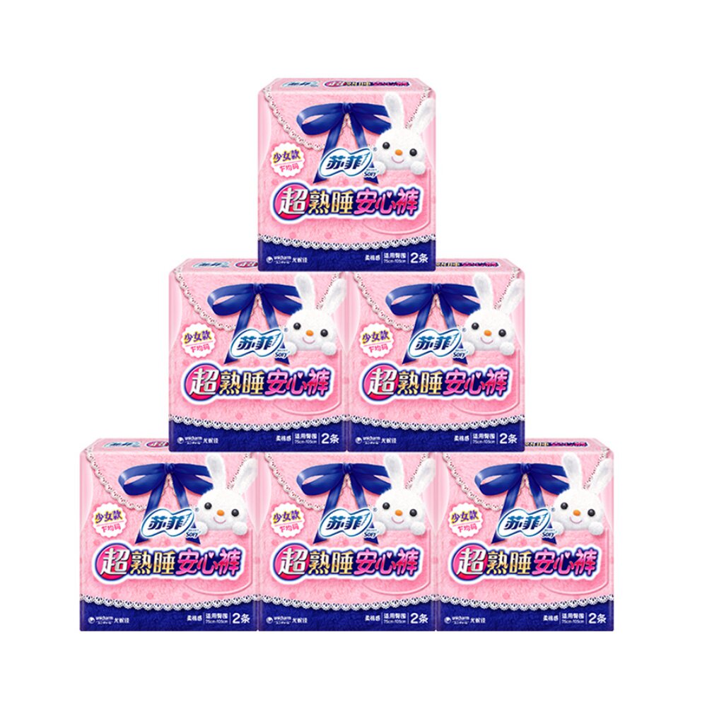 苏菲卫生巾超熟睡安心裤12条(热品库)