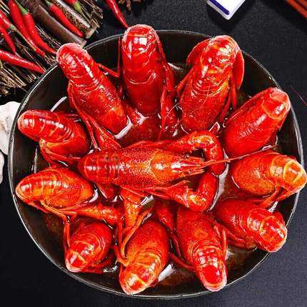 寰球渔市龙小甲小龙虾加热即食鲜活750gx1盒麻辣味虾类制品