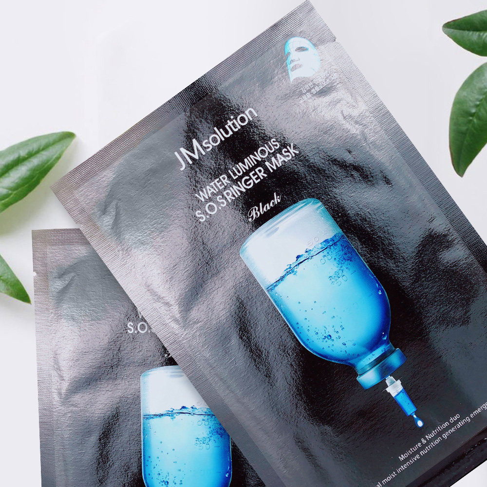 jmsolutionjm急救面膜水光炸弹补水针剂面膜10片 韩国进口