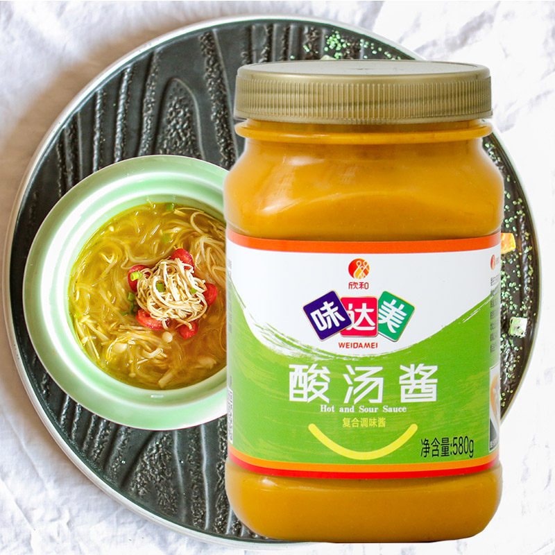 欣和调味酱味达美酸汤酱580g口感酸辣快捷酸汤鱼酸汤肥牛火锅煮面