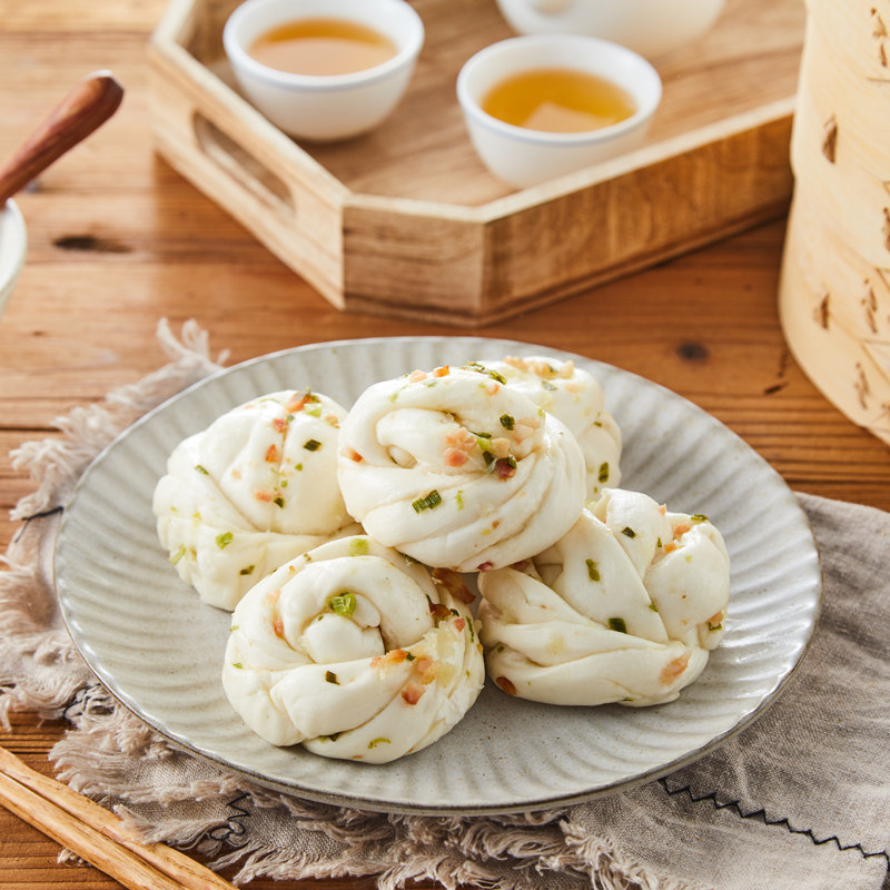 避风培根葱油花卷840g速冻早餐食品面点生鲜包点