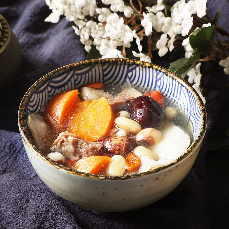 细珠妈妈 薏米扁豆莲子瘦肉汤料包 广式煲汤食材炖汤靓汤料调料包