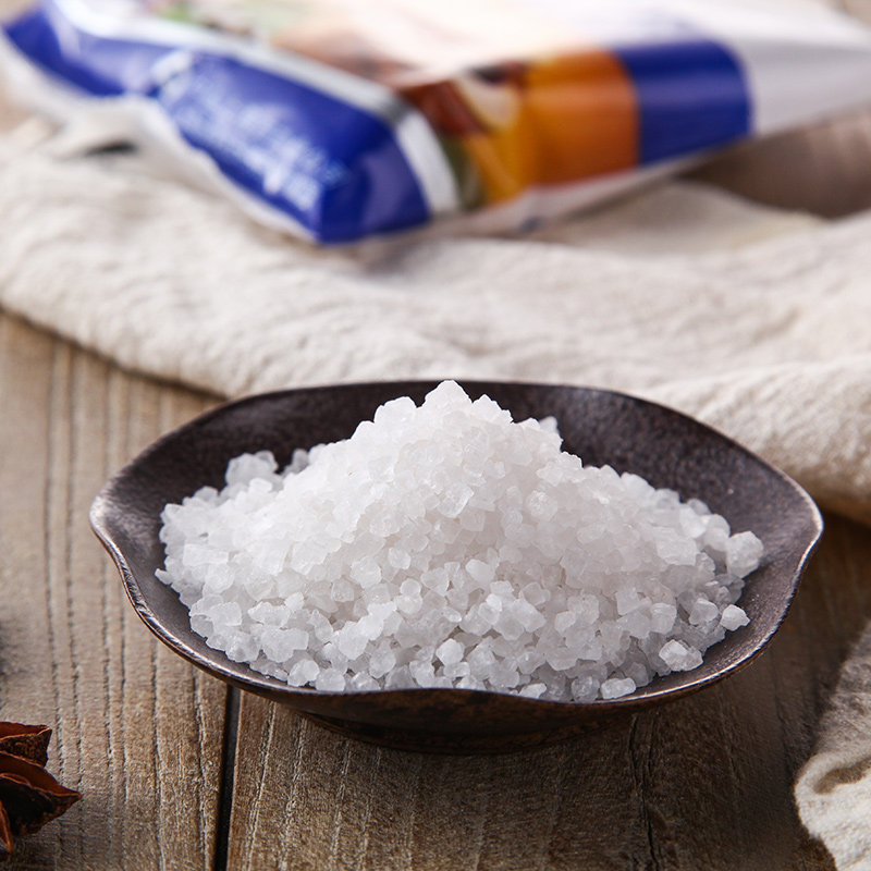 企佳海盐大粒盐颗粒盐不含抗结剂食盐粗盐家用食用泡菜盐腌制5斤