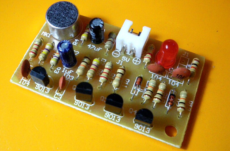 焊接拍手开关声控教学电子电工diy制作实训其它元器件