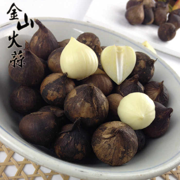 开平正宗金山火蒜土特产独子蒜 禾草熏制 独头农家大蒜 蒜头500克-mc